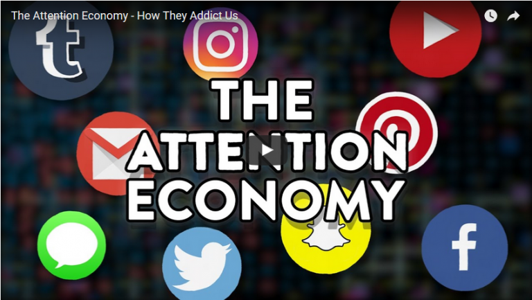 The Attention Economy – How They Addict Us [VIDEO]